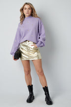 Acrylic Knit Sweater Casual Heart Pattern Fall/Winter