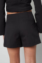 Polyester Women's Asymmetric Shorts Professional Design - Ella