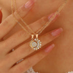 Magnetic Sun&Moon Necklace