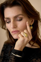 Stainless Steel Statement Rings irregular shape Casual Daily Simple Series Women's jewelry