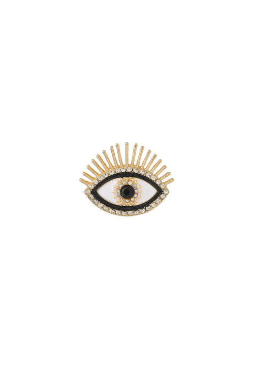 all eyes on you brooch