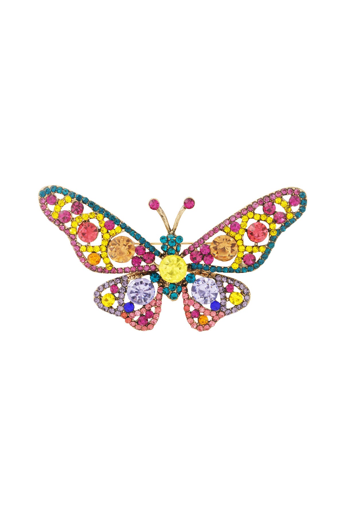 Butterfly Brooch - Multi