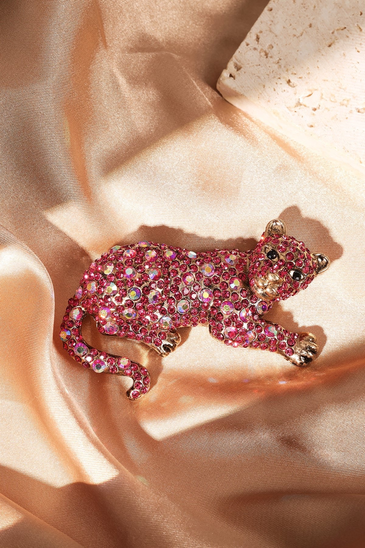 Leopard Brooch - Ella