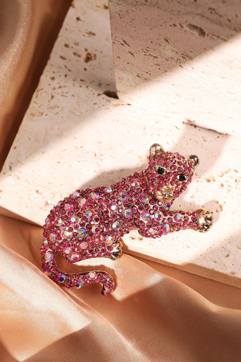 Leopard Brooch - Ella