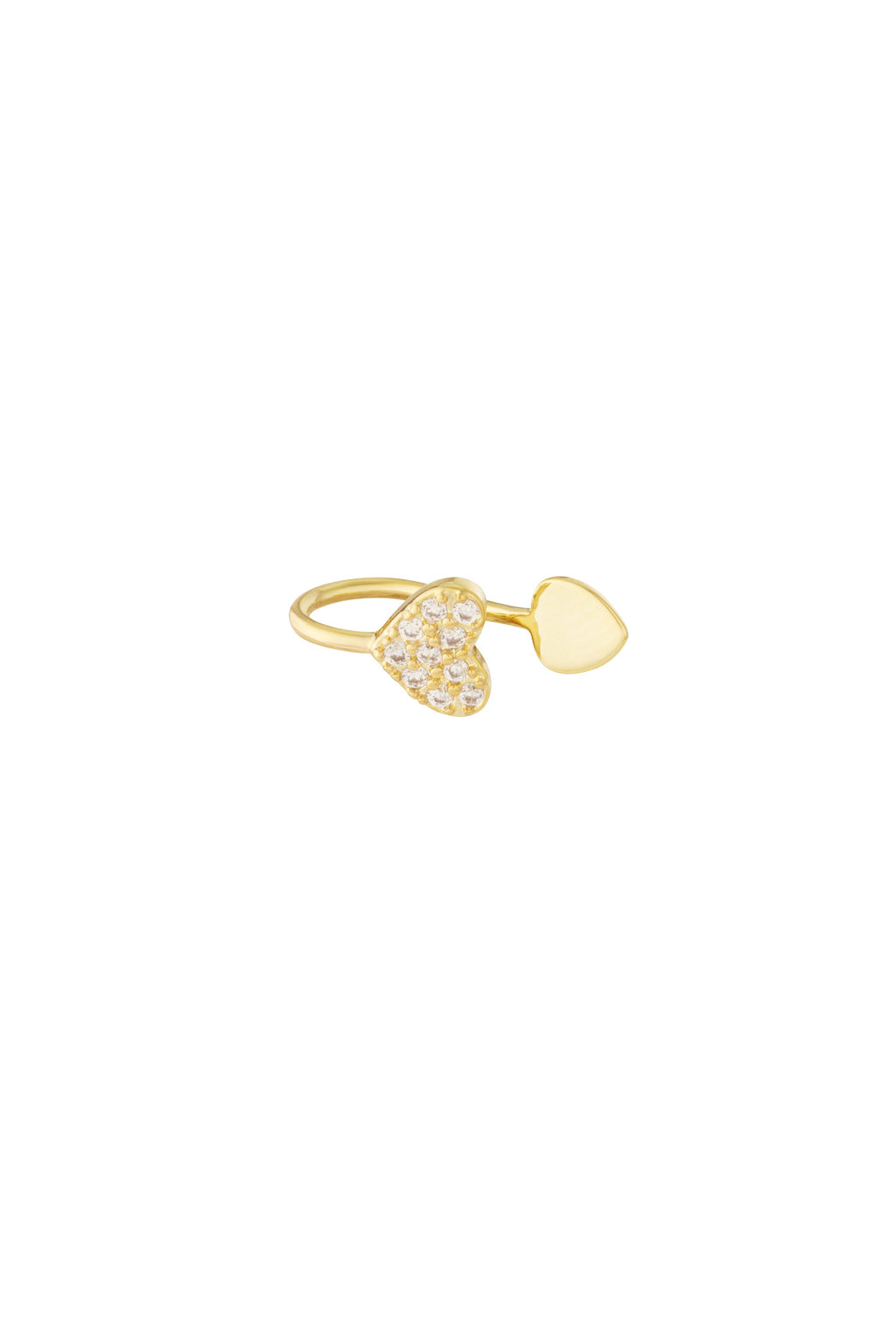 Nose & ear cuff heart - Ella