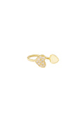 Nose & ear cuff heart - Ella