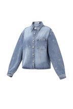 Strass Denim Jacket - Ella