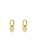 Simple heart earrings - Ella