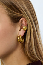 Stainless Steel Ear Cuffs Flower Casual Daily Simple Series Women's jewelry - Ella
