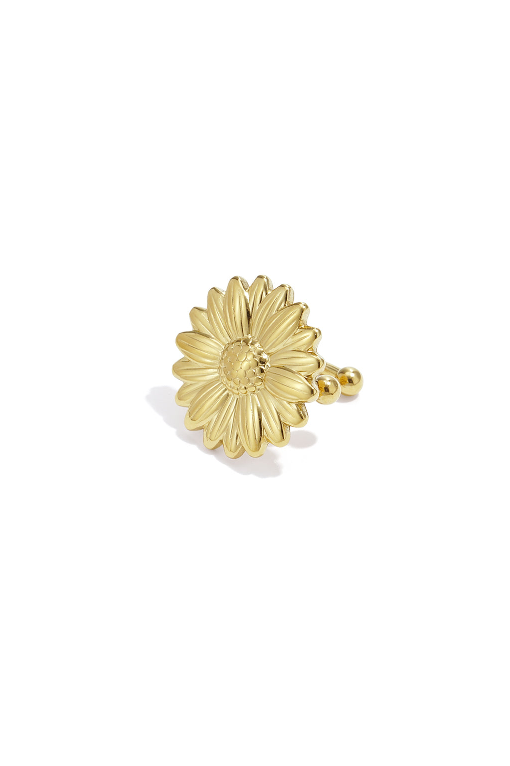 Stainless Steel Ear Cuffs Flower Casual Daily Simple Series Women's jewelry - Ella