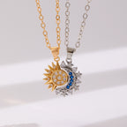 Magnetic Sun&Moon Necklace
