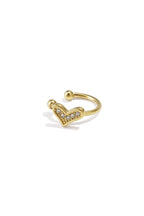 Stainless Steel Ear Cuffs Heart Daily Daily Simple Series Women's jewelry - Ella