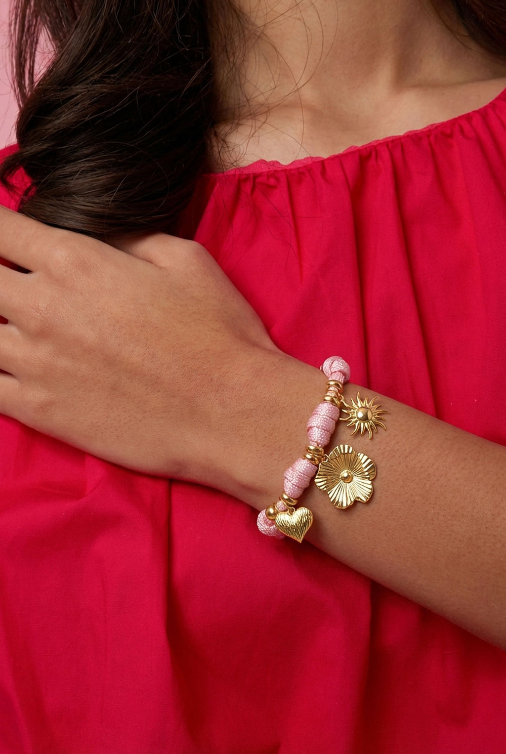 Rope Charm Bracelets Flower Vacation Gathering/Party Romantic Series Women's jewelry